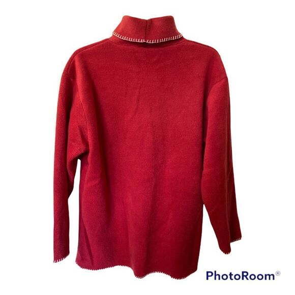 Vintage Cowl Neck Christmas Top - Picture 2 of 7